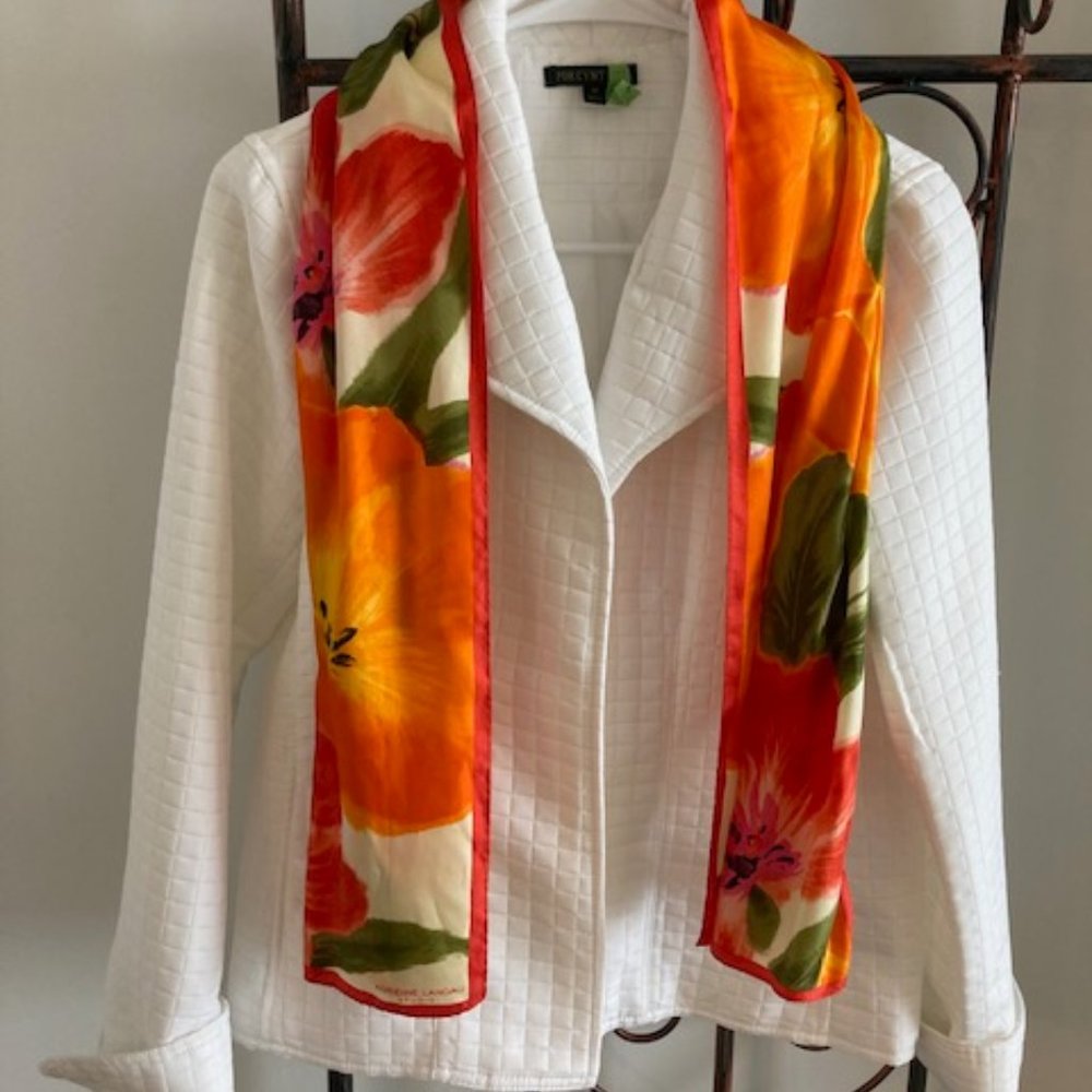 Summer jacket with scarf